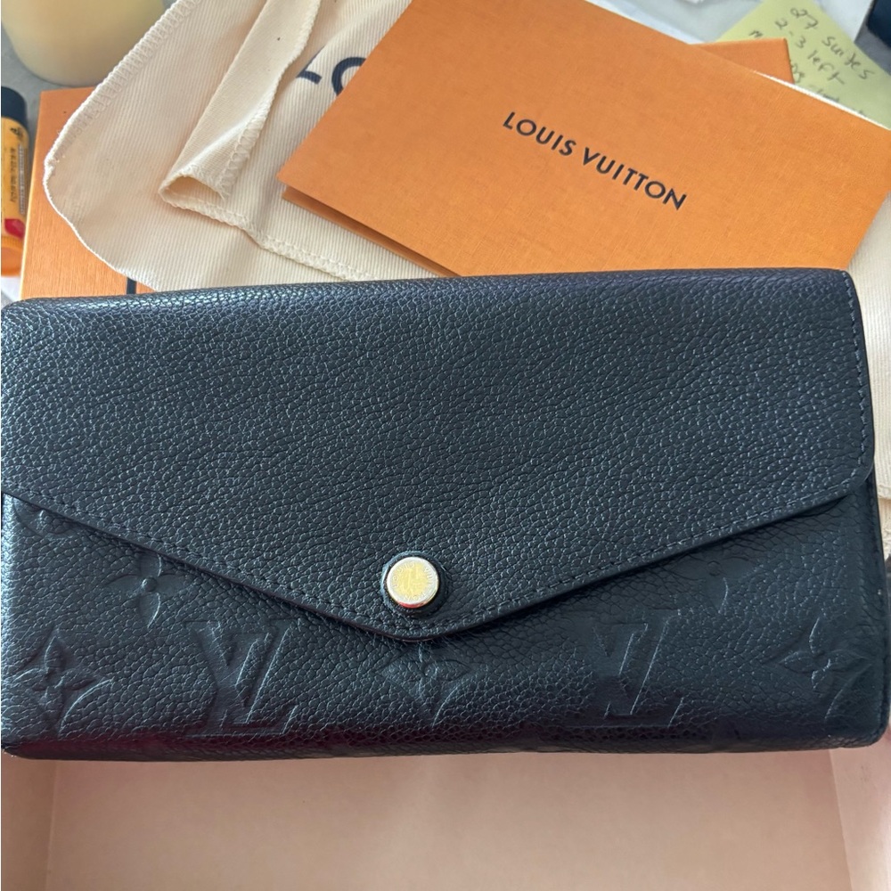 Louis Vuitton Black Monogram Wallet